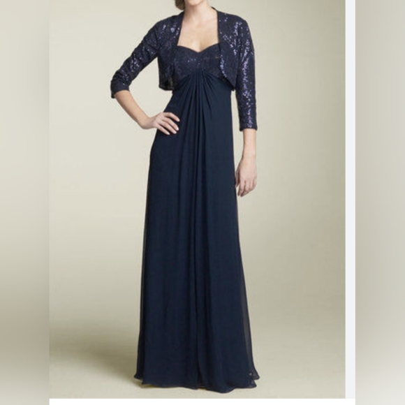 Tadashi Shoji Designer Evening Gown. - Picture 5 of 7